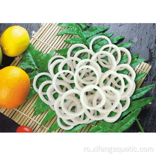 Alimente congelate File de pește Fructe de mare Calamar Inel Fructe de mare